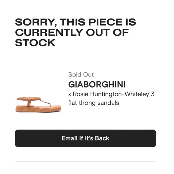 GIA Borghini x RHW Flat Thong Suede Sandals | Brown - Picture 10 of 10